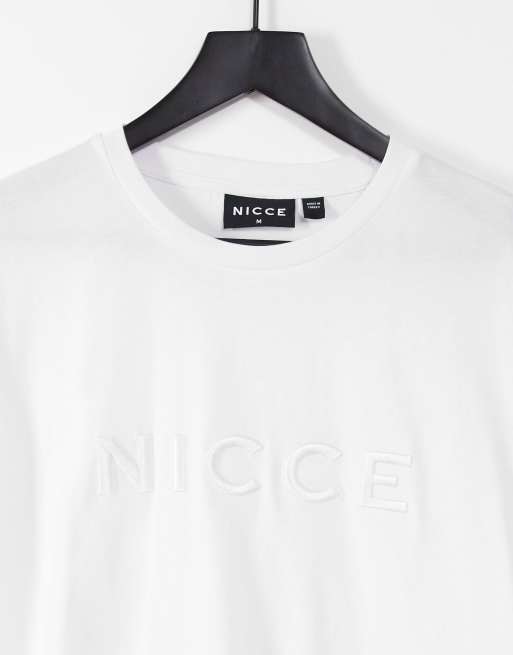 Nicce – Mercury – Biały T-shirt z logo, 3 z 4