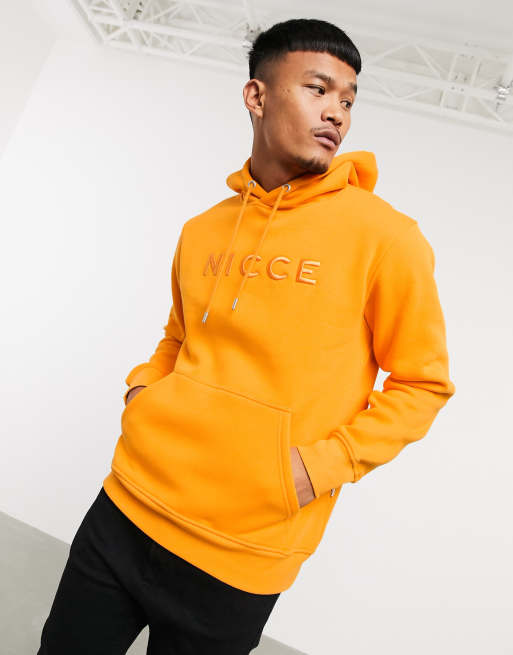 Nicce orange hot sale hoodie