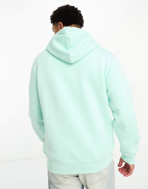 Mint green hoodie topshop hotsell