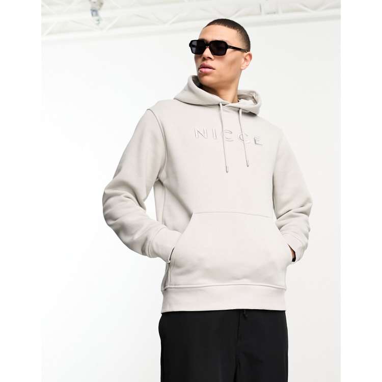 Nicce stone 2025 grey hoodie