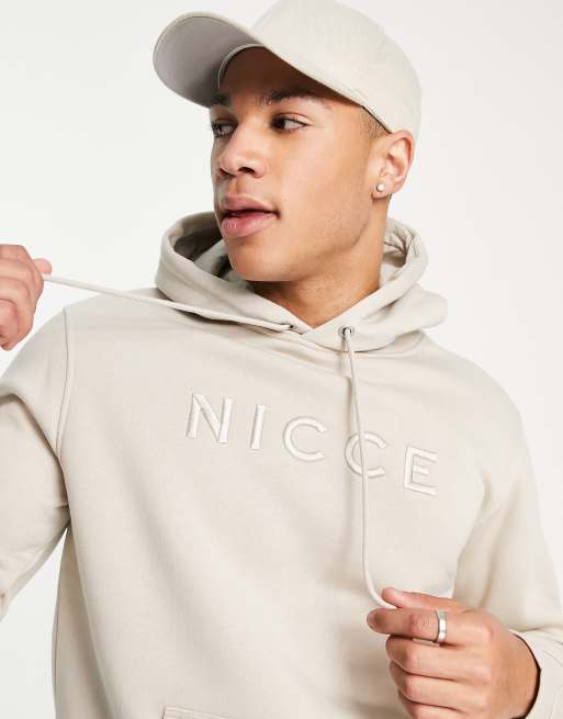 Beige nicce hoodie new arrivals