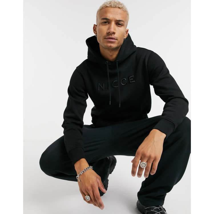 Nicce Mercury hoodie in black ASOS