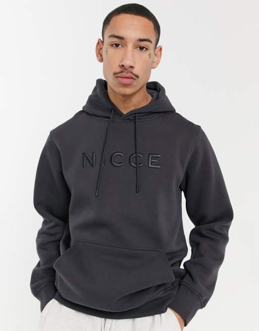 Nicce - Mercury - Hoodie in donkergrijs