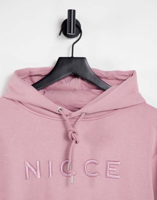 Pink clearance nicce hoodie