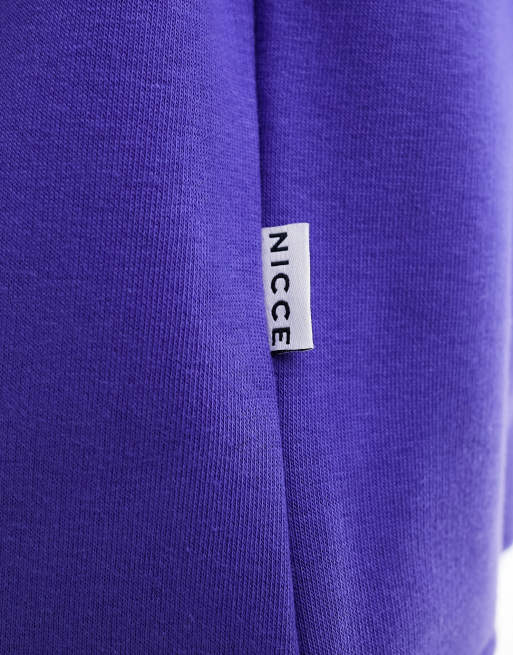 Purple nicce online hoodie