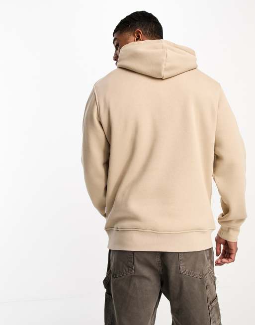 Beige pullover cheap hoodie