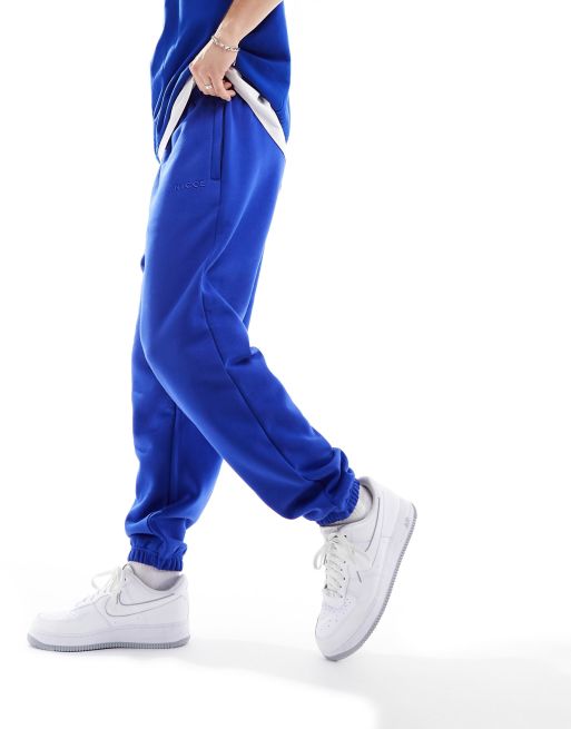 Royal blue best sale tracksuit bottoms