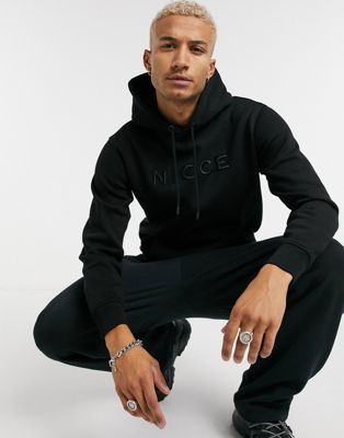 Nicce Mercury hoodie in black - ASOS Price Checker