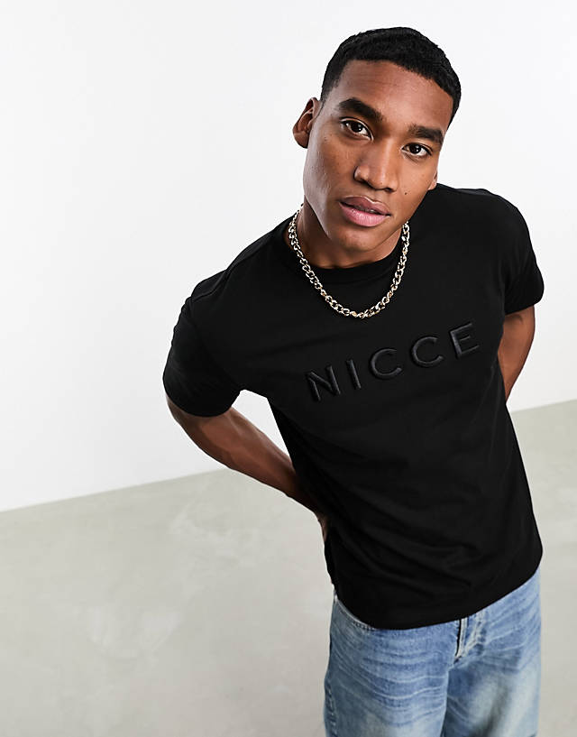 Nicce - mercury t-shirt in black