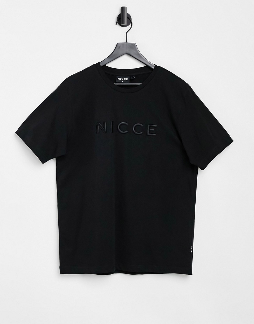 NICCE MERCURY T-SHIRT IN BLACK,001-3-09-03-0001-