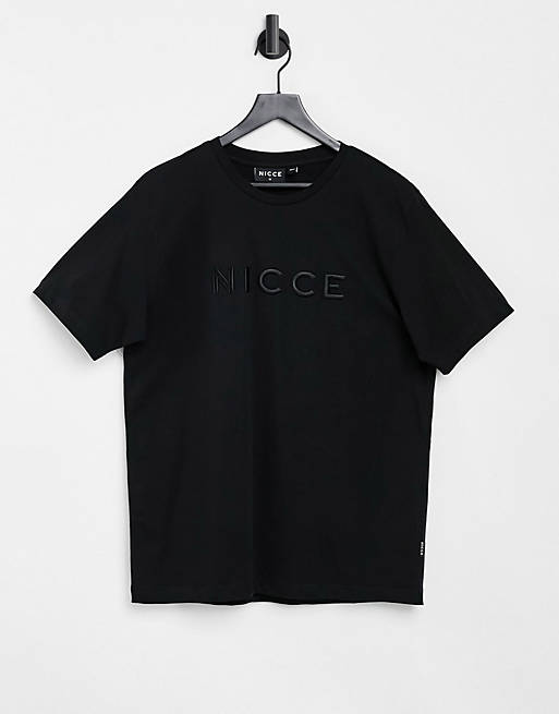 Nicce mercury t-shirt in black