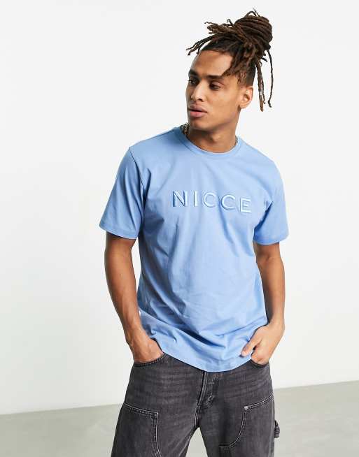 Nicce – Mercury – T-Shirt in Hellblau