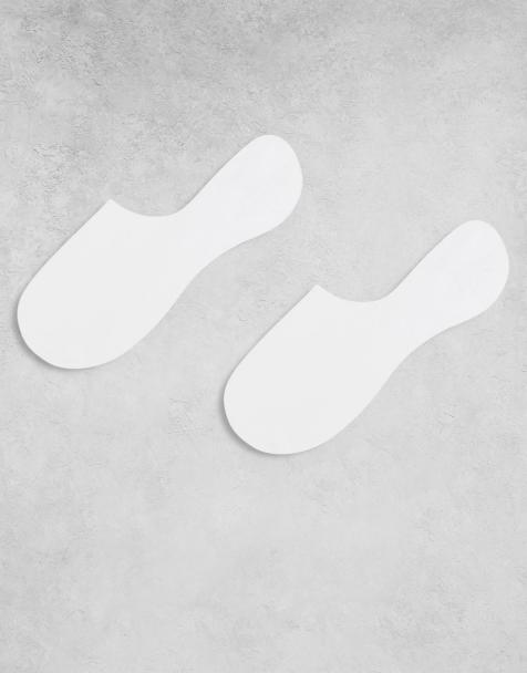 Nicce – Nicht sichtbare Socken in Weiß im 3er-Pack - view 1