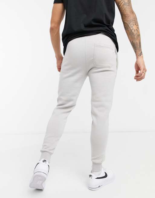 Nicce original logo joggers in grey ASOS