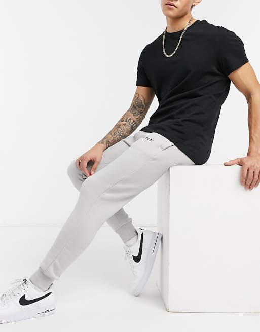 NICCE original logo sweatpants in gray | ASOS