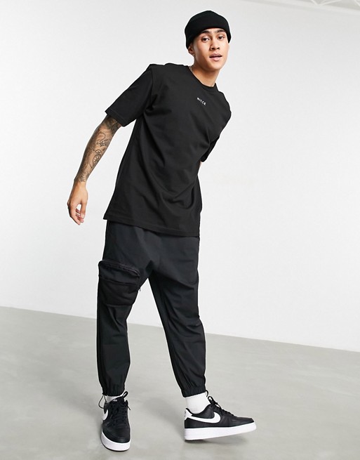 Nicce oversized t-shirt in black