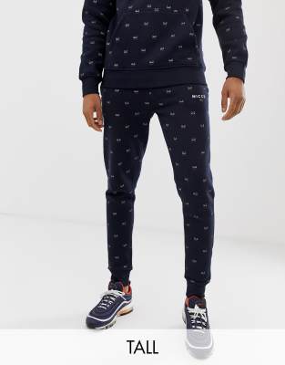 nicce navy joggers