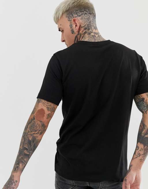 Nicce – Svart t-shirt med logga, 2 av 4