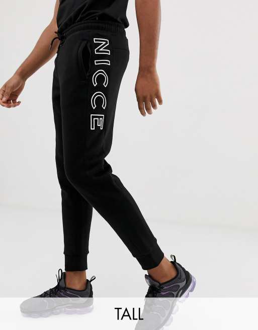 nicce tracksuit black
