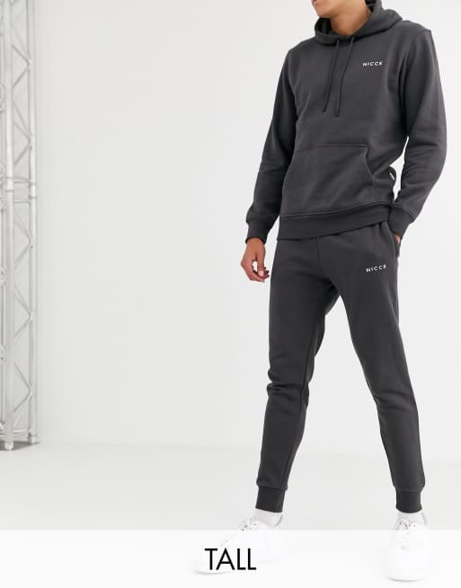 Nicce cheap grey tracksuit