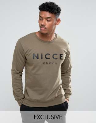 nicce crew neck jumper