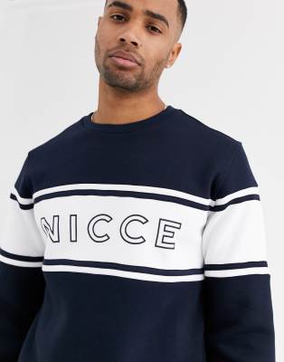 nicce white sweatshirt