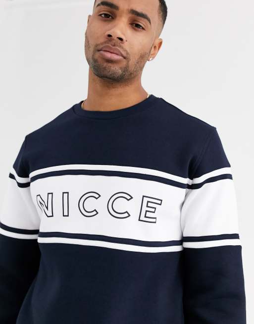 Nicce best sale navy sweatshirt