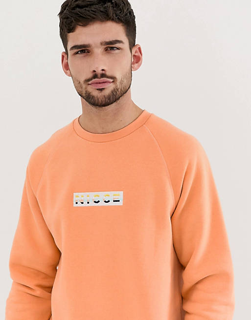 Orange Ombre Unisex Sweatshirt