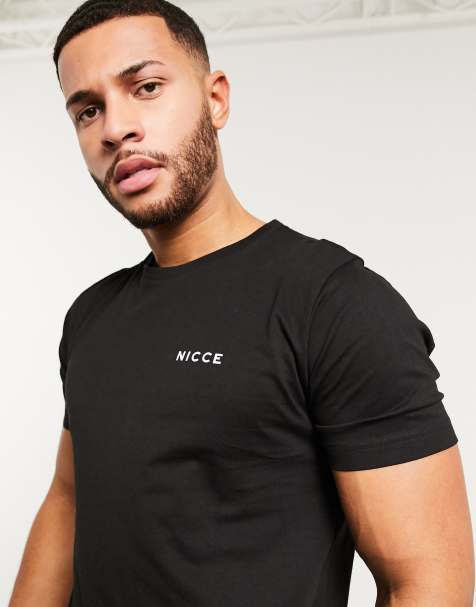 Nicce - T-shirt met logo in zwart - view 1