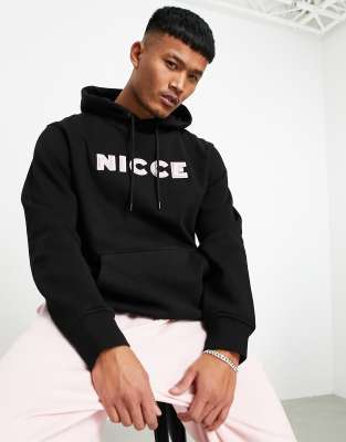 Nicce truman hoodie in black