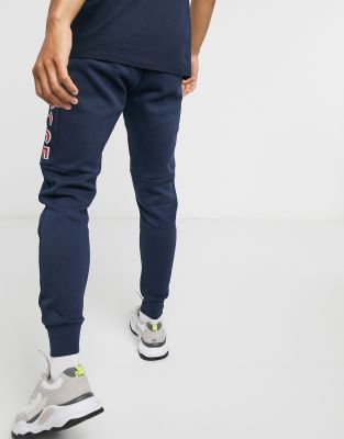 nicce navy joggers