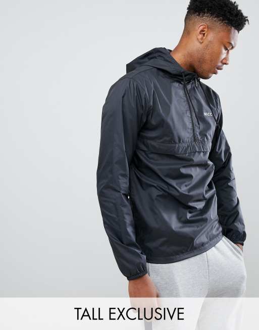 Nicce windbreaker logo jacket in black exclusive to ASOS ASOS