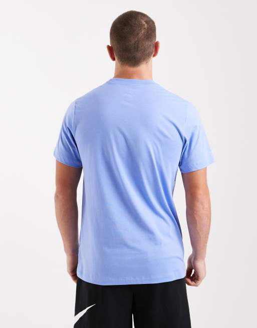 Niebieski t-shirt Nike Club, 3 z 5