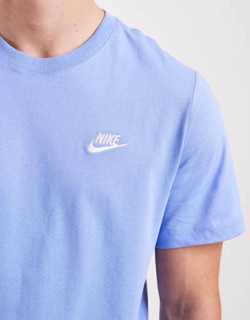 Niebieski t-shirt Nike Club, 5 z 5
