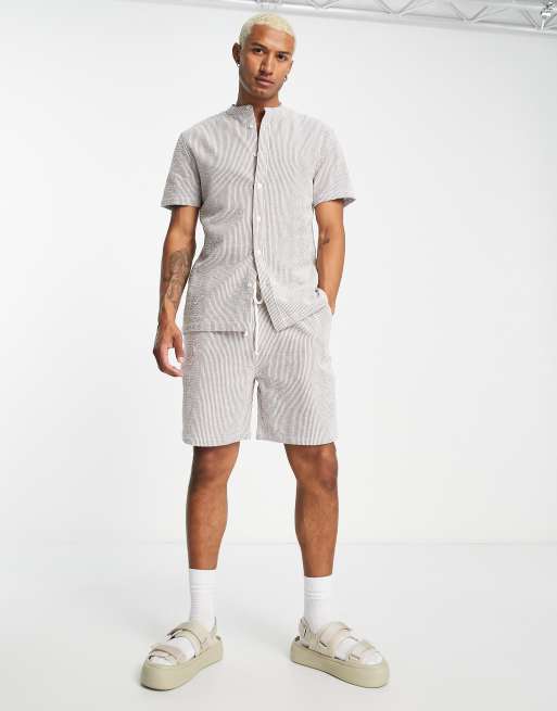 Camicia coreana maniche corte new arrivals