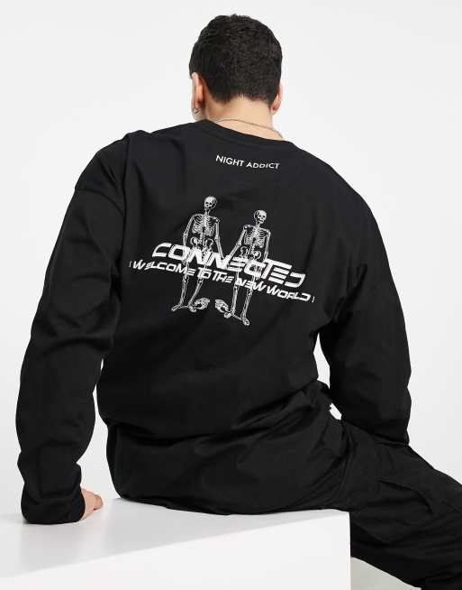Night Addict - Connected - Langærmet T-shirt