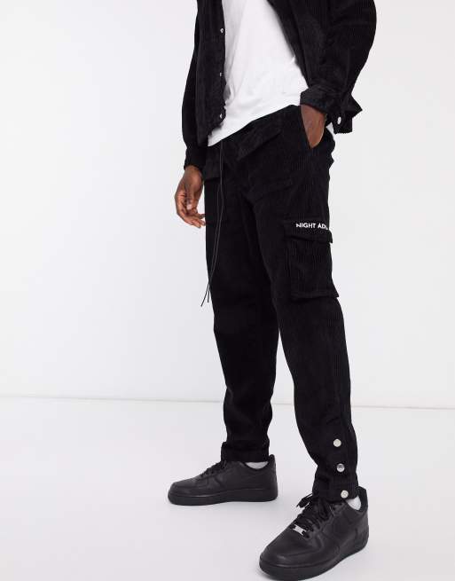 Night store black joggers