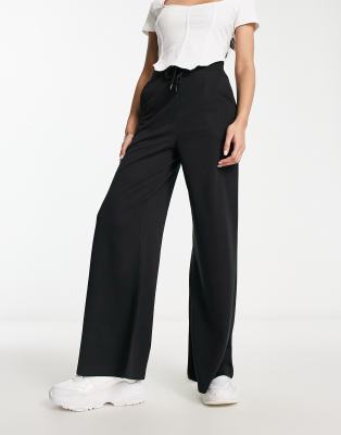 Night Addict Night Addict flared joggers in black