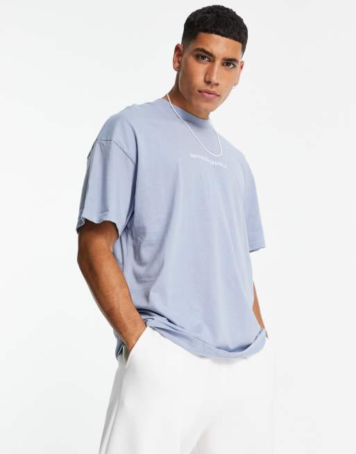 Night Addict - Impress - T-shirt in oudblauw