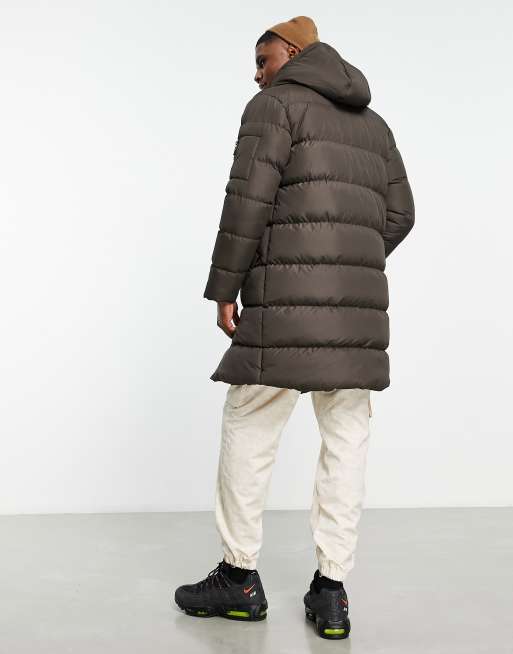 A line puffer outlet coat