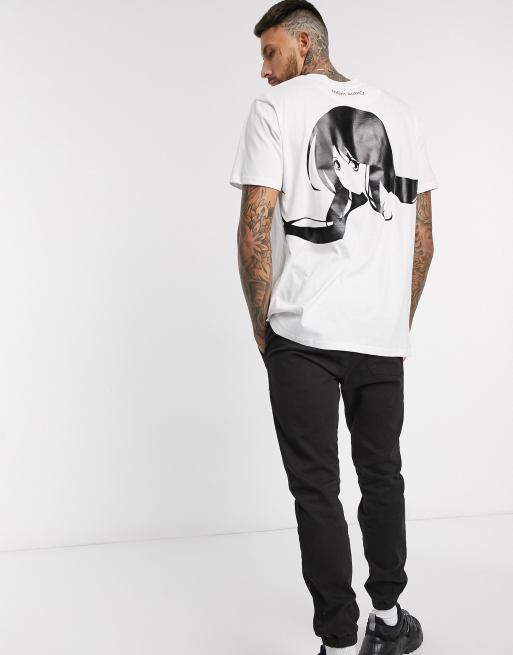 Night Addict Oversized Printed T-Shirt, ASOS