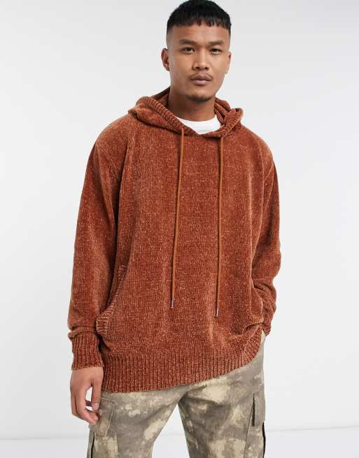 Chenille hoodie hot sale