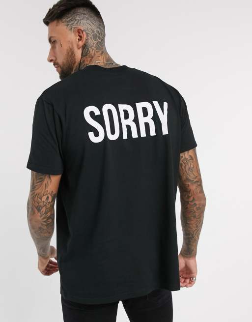 T shirt sorry store