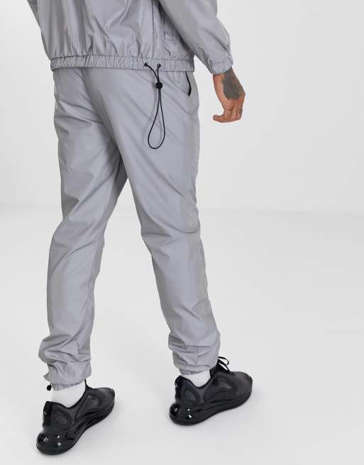 Track pants hot sale reflective