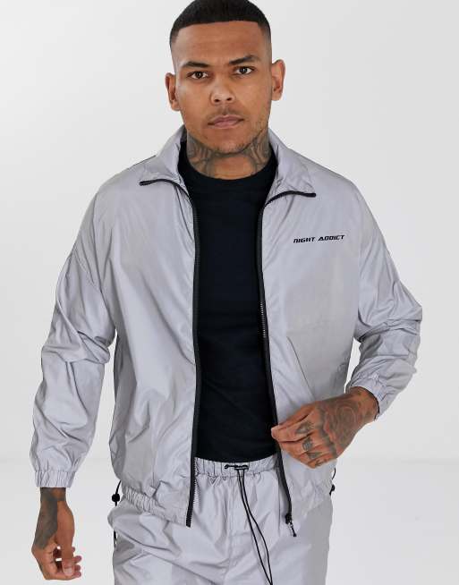 Mens windbreaker tracksuit hot sale