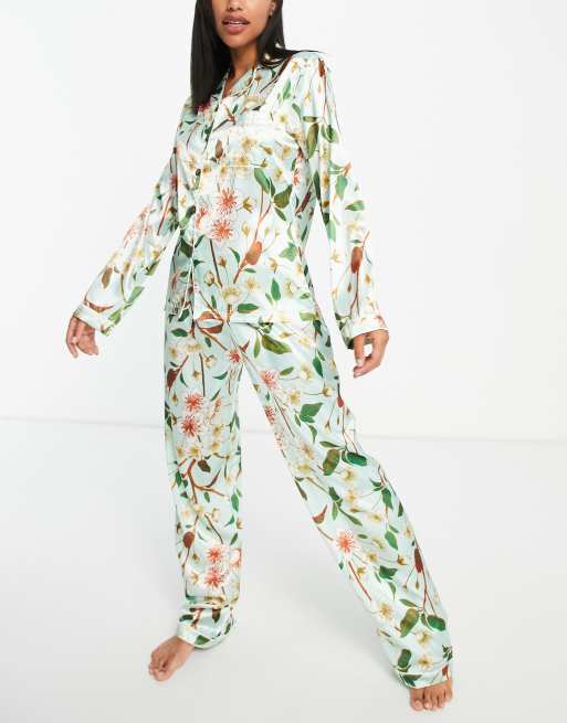 White orchid pajamas hot sale