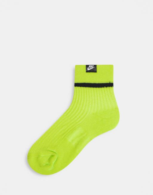 Nike 2 PACK long socks in neon multi ASOS