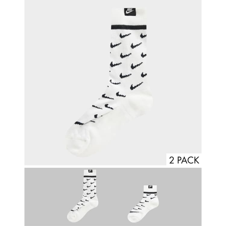 Nike socks outlet swoosh in front