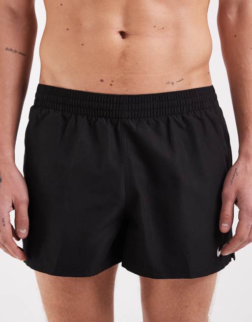 Nike 3 inch Volley swim shorts in black, 4 of 5