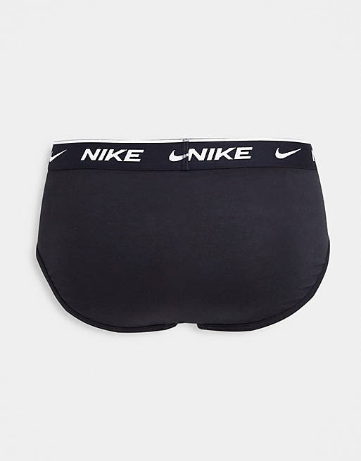 Underwear & Socks Underwear/Nike 3 pack cotton stretch briefs in black 